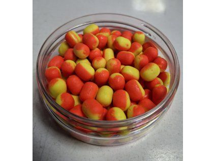 Bicolor dumbell method pop ups 8mm 30g MANGO CHILLI
