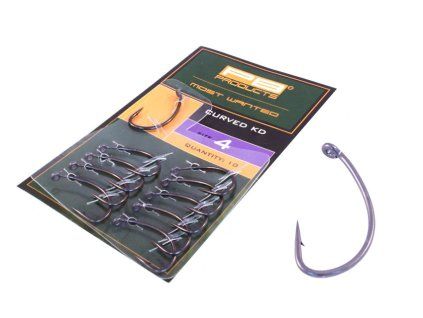 Pb products Háčiky CURVED KD hook DBF 10ks
