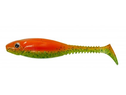 Grubby Shad 6cm ORANGE CHART BELLY