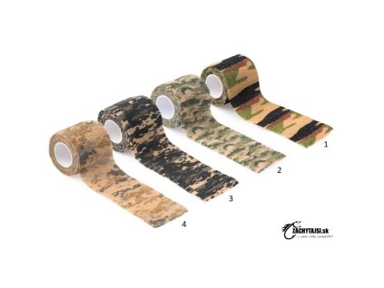 Camo páska MILITARY 5cm x 450cm verzia 1