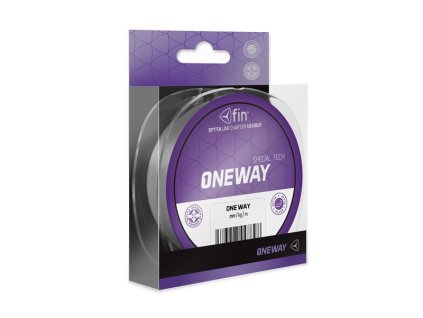 Nepletená šnúra ONE WAY 0,12mm 2,9kg sivá