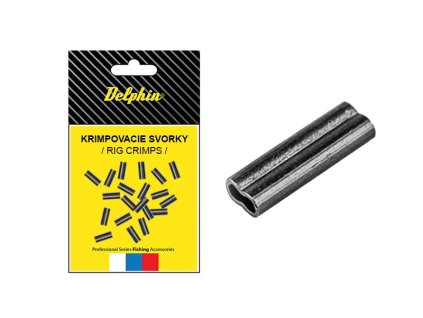 Krimpovacie svorky pre náväzce 0,8x1,7x8mm 20ks