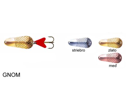 Gnom 20g STRIEBORNÁ