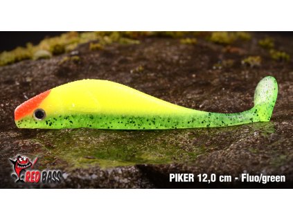 PIKER 12cm FLUOGREEN UV color