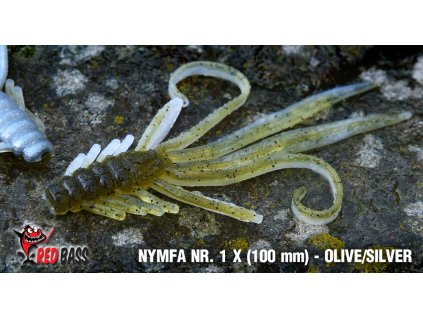 Nymfa X 100mm OLIVE SILVER
