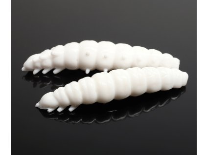 Larva 30mm 15ks WHITE 001 príchuť syr