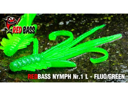 Nymfa L 80mm FLUOGREEN UV color