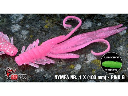 Nymfa X 100mm PINK G UV color
