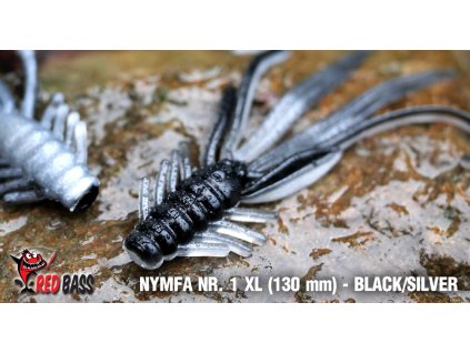 Nymfa XL 130mm BLACK SILVER