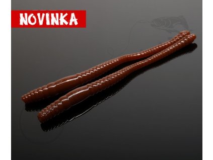 Dying worm 80mm 12ks BROWN 038 príchuť syr