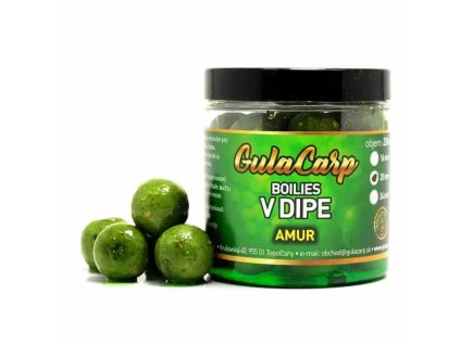 Comfort boilies v dipe 20mm 250ml AMUR