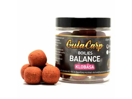 Exclusive balance boilies 24mm 250ml KLOBÁSA
