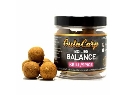Exclusive balance boilies 24mm 250ml KRILL SPICE