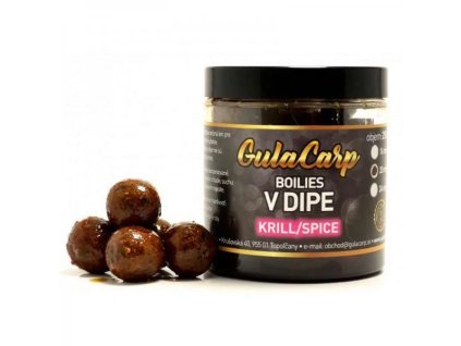 Exclusive boilies v dipe 20mm 250ml KRILL SPICE