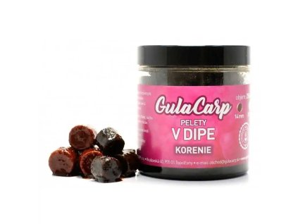 Pelety v dipe 8mm 125ml KORENIE