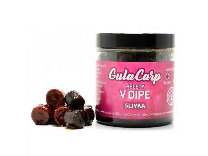 Pelety v dipe 8mm 125ml SLIVKA