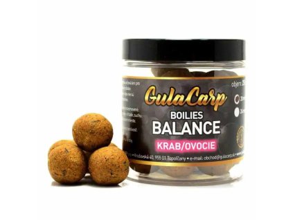Exclusive balance boilies 20mm 250ml KRAB OVOCIE