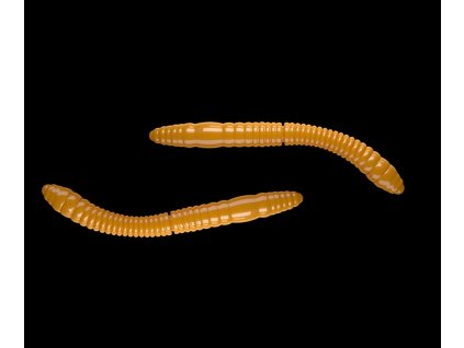 Fatty D worm 55mm 12ks DARK YELLOW 008 príchuť syr