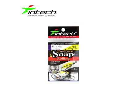 Quick lock Snap Rolling Matt Black veľ.2 35kg 5ks