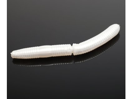 Fatty D worm 65mm 10ks SILVER PEARL 04 príchuť syr