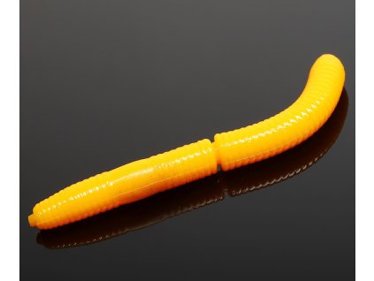 Fatty D worm 75mm 8ks DARK YELLOW 008 príchuť syr