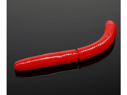 Fatty D worm 75mm 8ks RED 021 príchuť syr