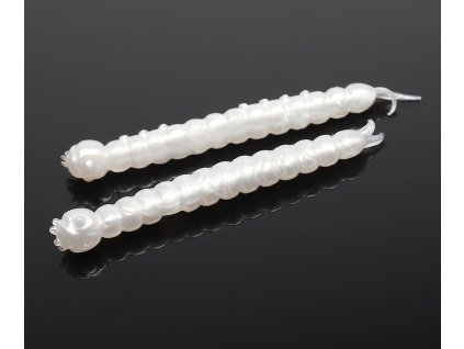 Slight Worm 38mm 15ks SILVER PEARL 004 príchuť syr