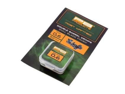 Krimpovacie svorky 0,8x5mm 50ks DULL BLACK