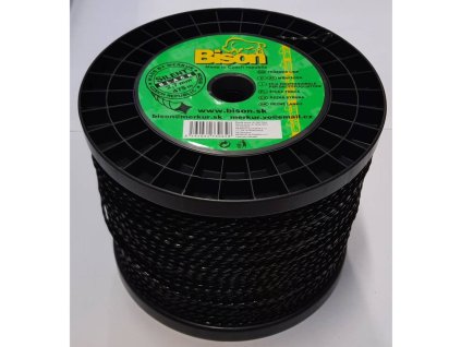 BISON lanko 2,7mm x 590m cierne stvorlistok SILENT BLACK 01