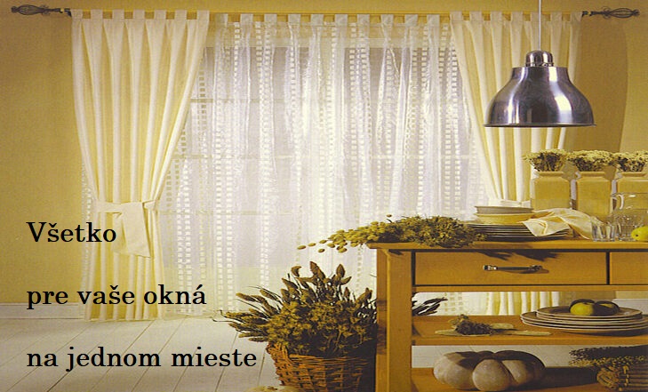 Všetkko pre vaše okná na jednom mieste
