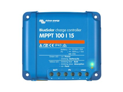 12690 1 victron energy solarni regulator bluesolar mppt 100 15 12 24v 15a