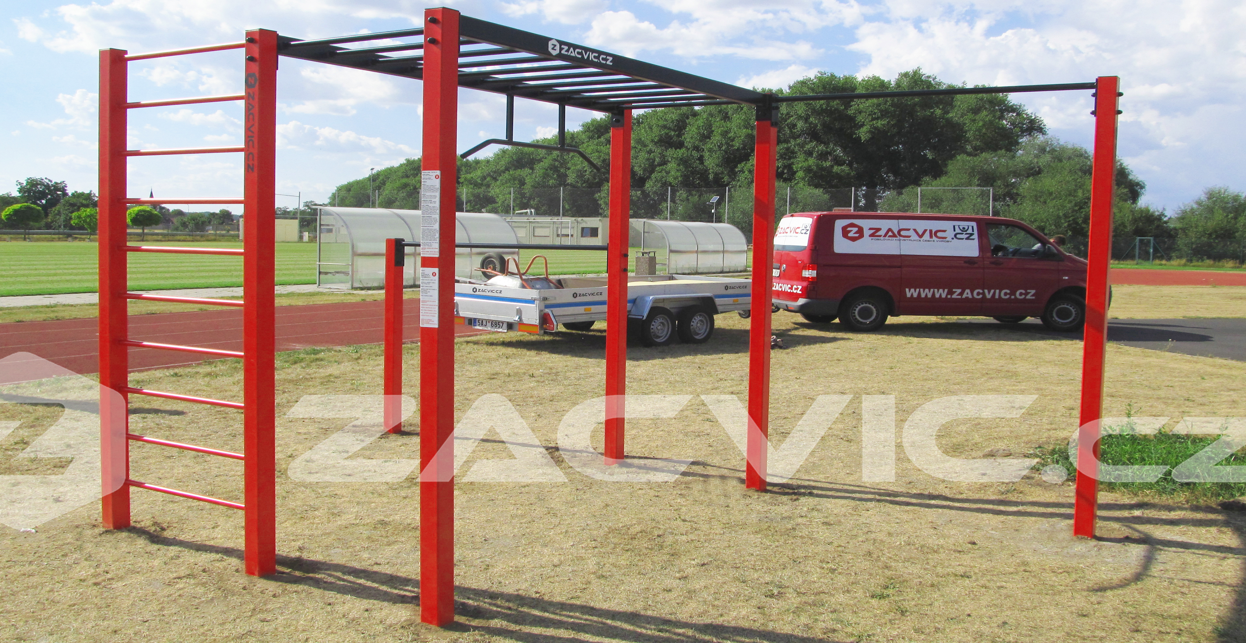 Street workout parky - kalistenika - venkovní fitness 