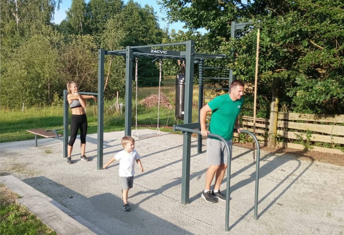 Workout hřiště pro Atelier Fléra - Baldýnka