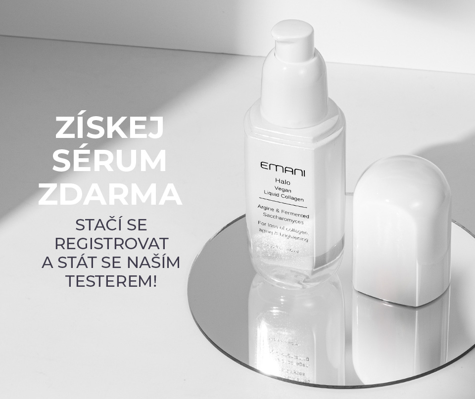 Buď mezi prvními, kdo objeví EMANI Halo Vegan Liquid Collagen – a získej ho zdarma