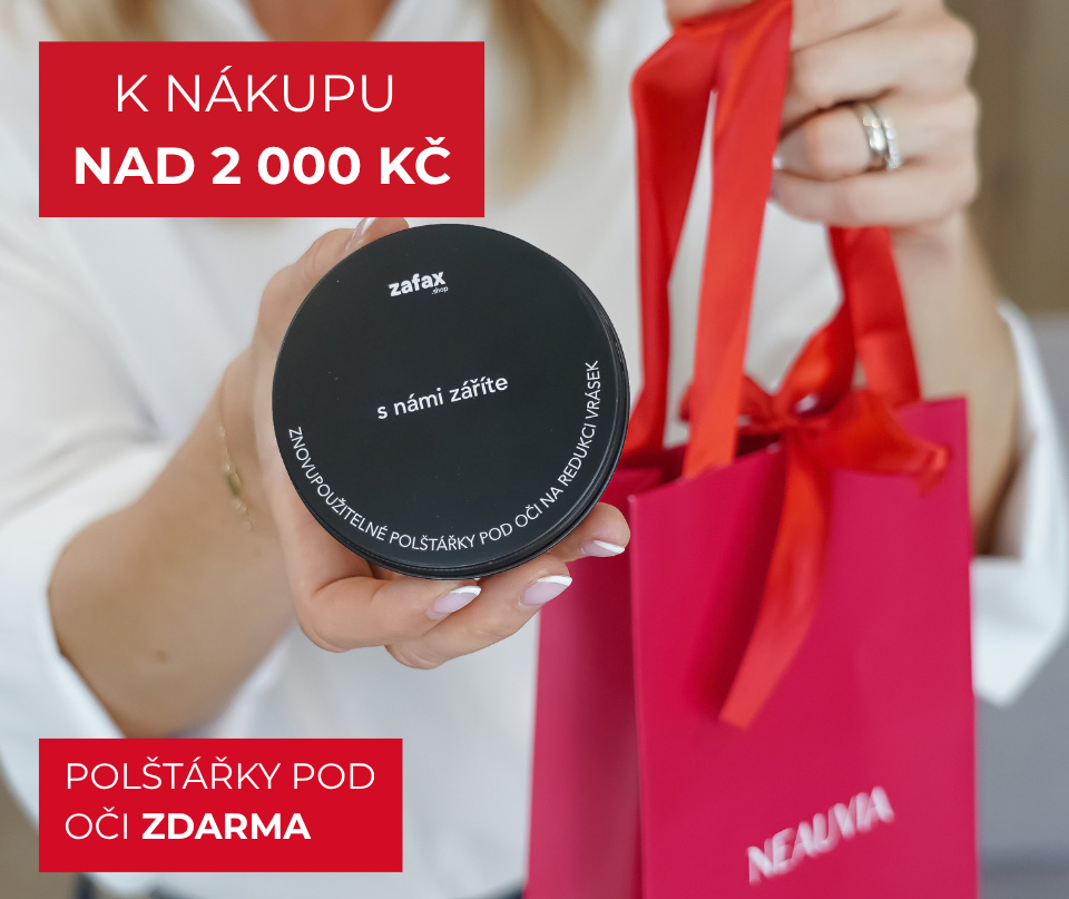 ZÍSKEJTE EYE PATCHES JAKO DÁREK K NÁKUPU
