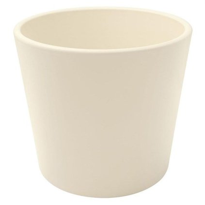 AKCIA OBAL keramika V25cm/pr.28cm krém