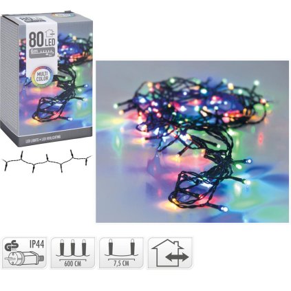 LED SVETIELKA /80/ MULTI,IND/OUT