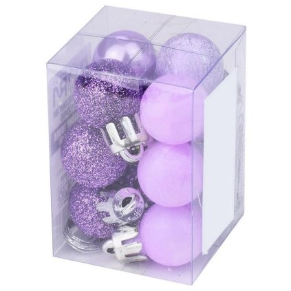 GULE VIAN. PLAST S/12 2CM 039 FIALOVÁ