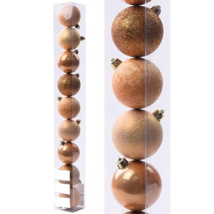 GULE VIAN. PLAST S/9 6CM 028 MEDENÉ