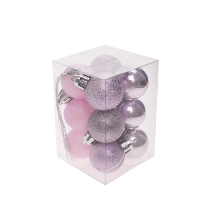 GULE VIAN. PLAST S/12 3CM 039 FIALOVÁ