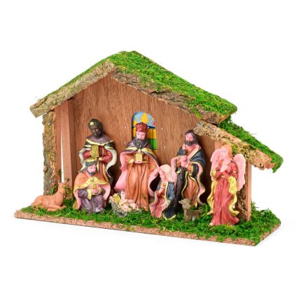 BETLEHEM DREVO 40X13X26 CM SET