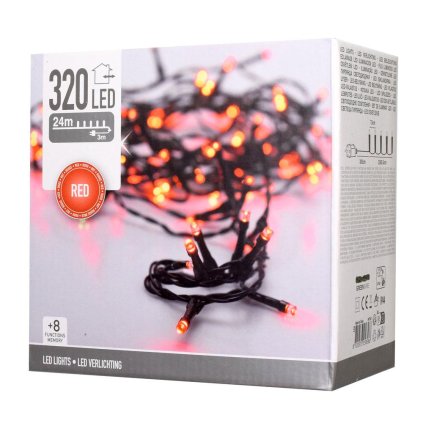 LED SVETIELKA /320/ ČERVENÉ IND/OUT,FUNK8