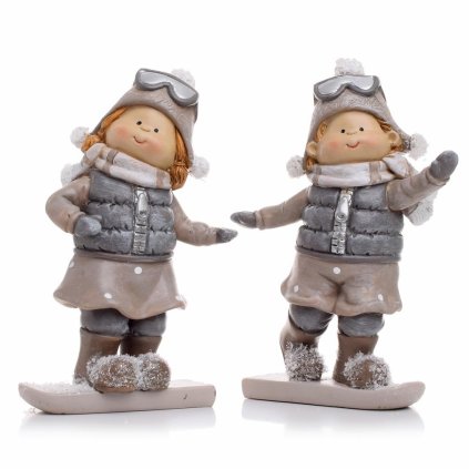 DETI NA SNOWBOARDE MIX/2 HNE/SIV POLY 12*4.5*17