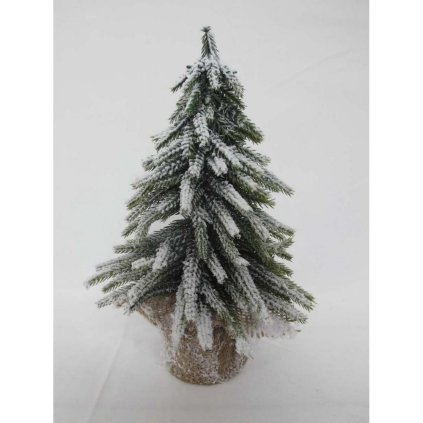 UMELÝ STROMČEK V JUTE OSNEŽ.27CM