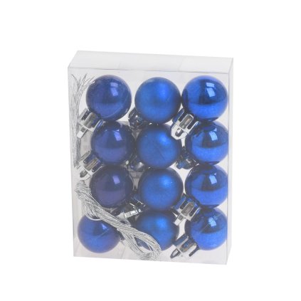 GULE PLAST. TM. MODRÁ LESK/MAT/PER. S/12 2CM