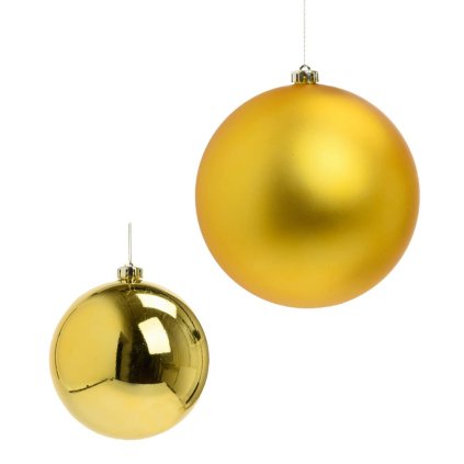 GULE PLAST. ZLATÉ LESK/MAT MIX/2 15CM