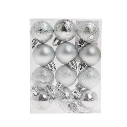 GULE PLAST. STRIEBORNÉ LESK/MAT/PIESK/MRAZ S/12 3CM