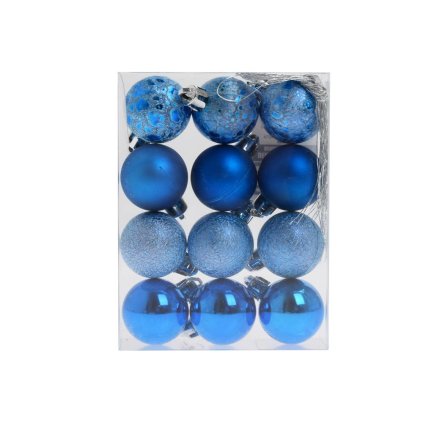 GULE PLAST. MODRÉ MAT/LESK/MRAZ S/12 3CM