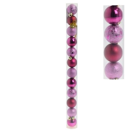 GULE PLAST. CYKLAMÉMOVÉ LESK/MAT/PIESK/MRAZ S/12 4CM