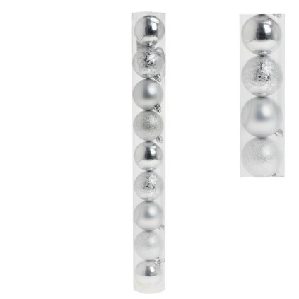 GULE PLAST. STRIEBORNÉ LESK/MAT/PIESK/MRAZ S/9 6CM